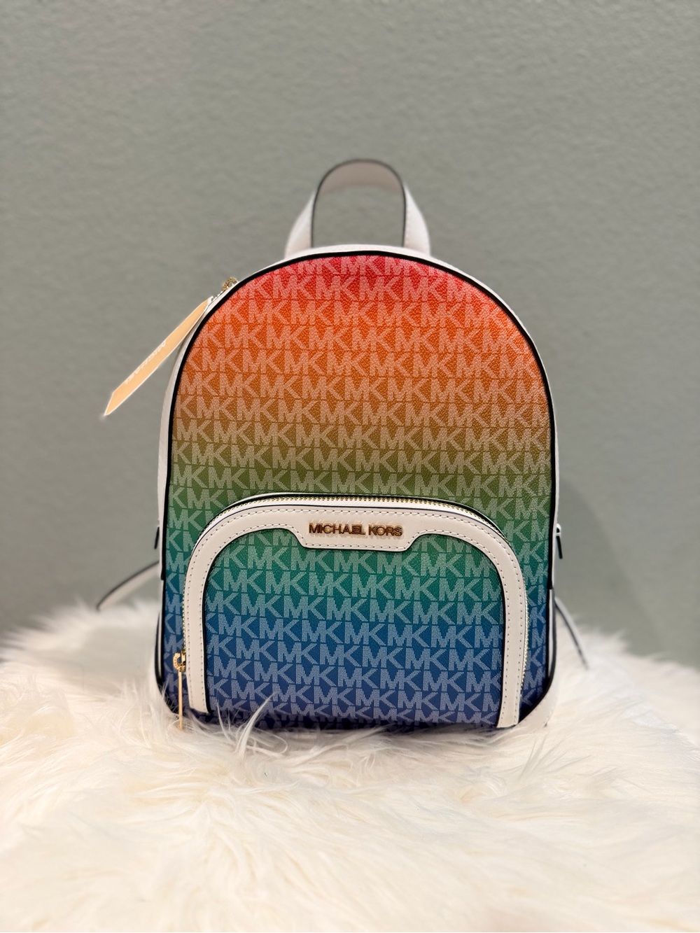 Michael Kors Jaycee MD Backpack Rainbow